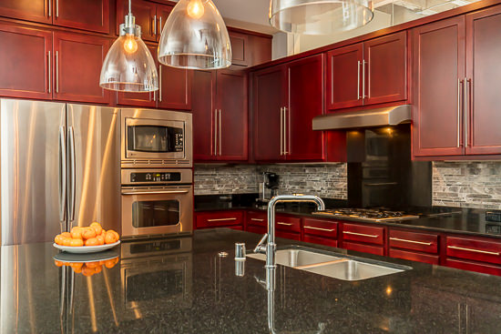 Dallas condo kitchen